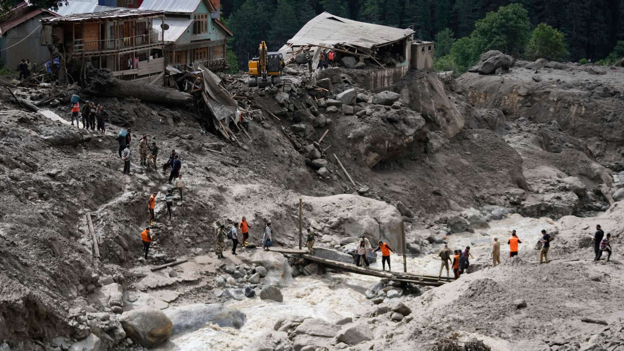 Nach der Sturzflut in Kaschmir
