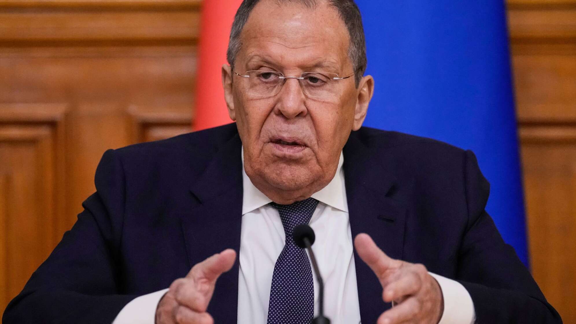 Der russische Außenminister Sergej Lawrow.