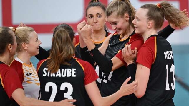 Deutsche Volleyballerinnen starten mit Sieg in WM