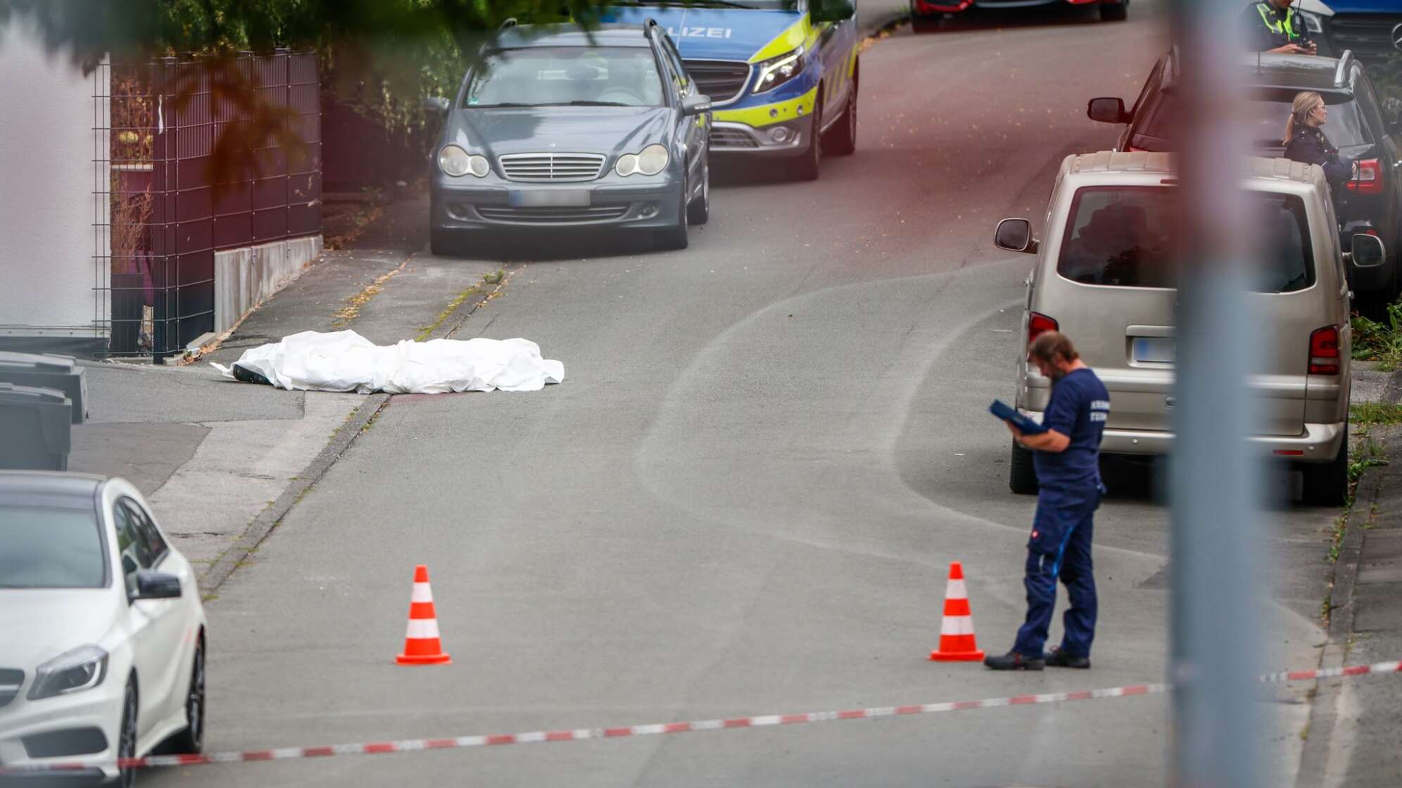 Polizeieinsatz in Menden - Fahndung
