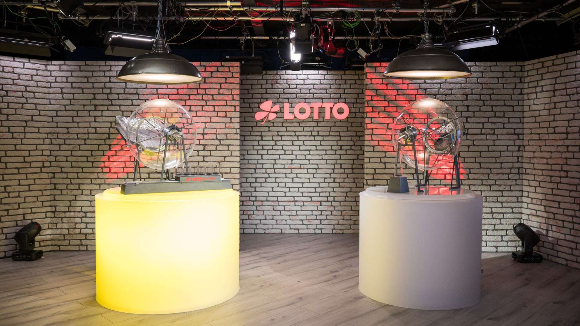 Neue Studio-Kulisse für Ziehung der Lottozahlen 6 aus 49