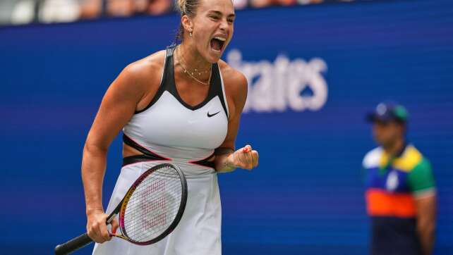 Mit «Gänsehaut»: Topfavoritin Sabalenka bei US Open weiter