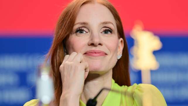 Jessica Chastain wird mit Hollywood-Stern gefeiert