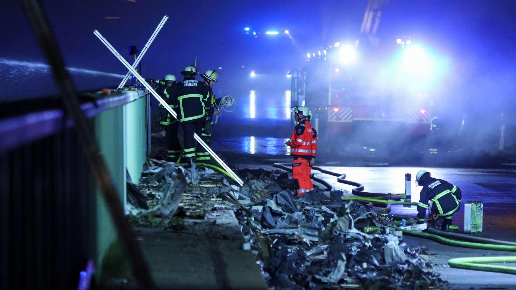 Großbrand in Hamburg