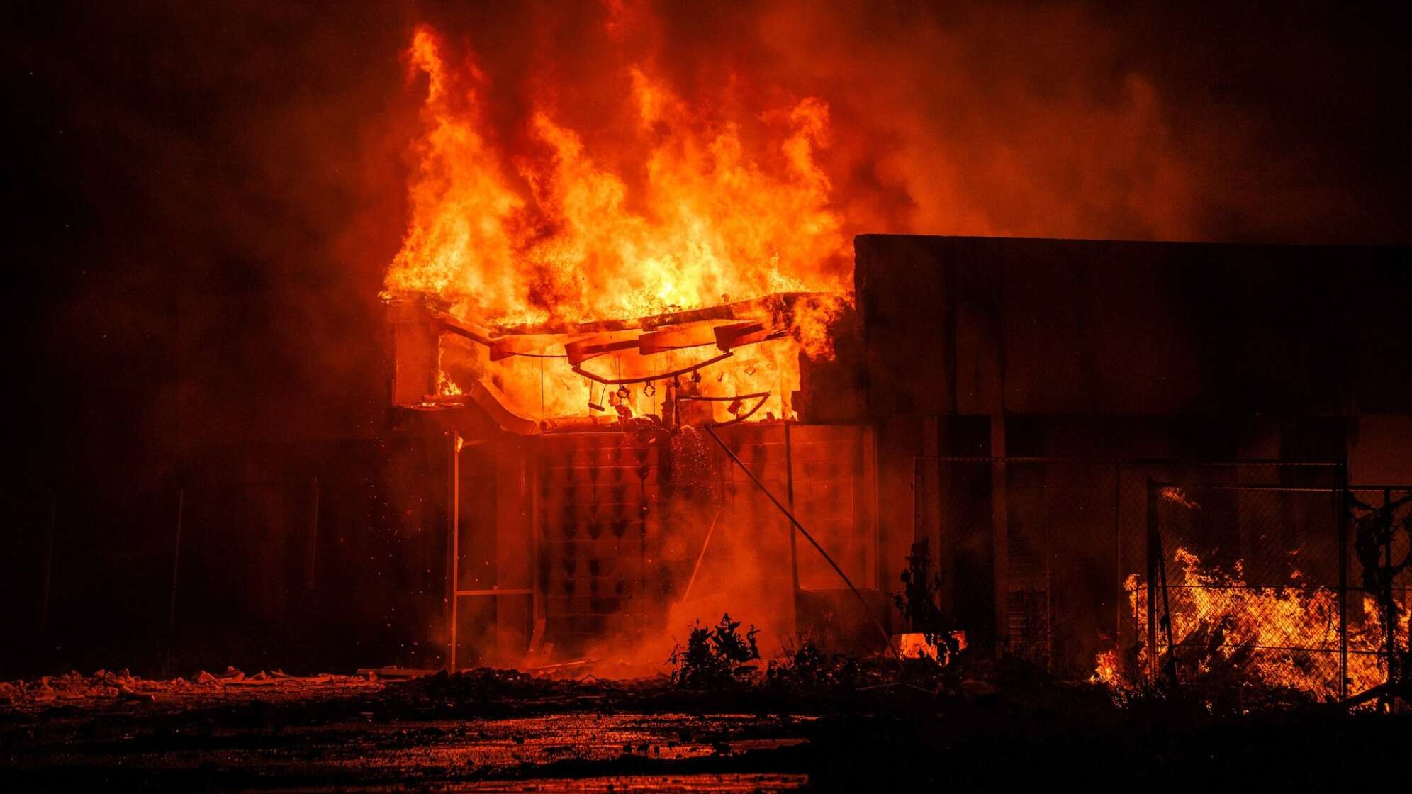 Feuer im Parlament der Marshallinseln