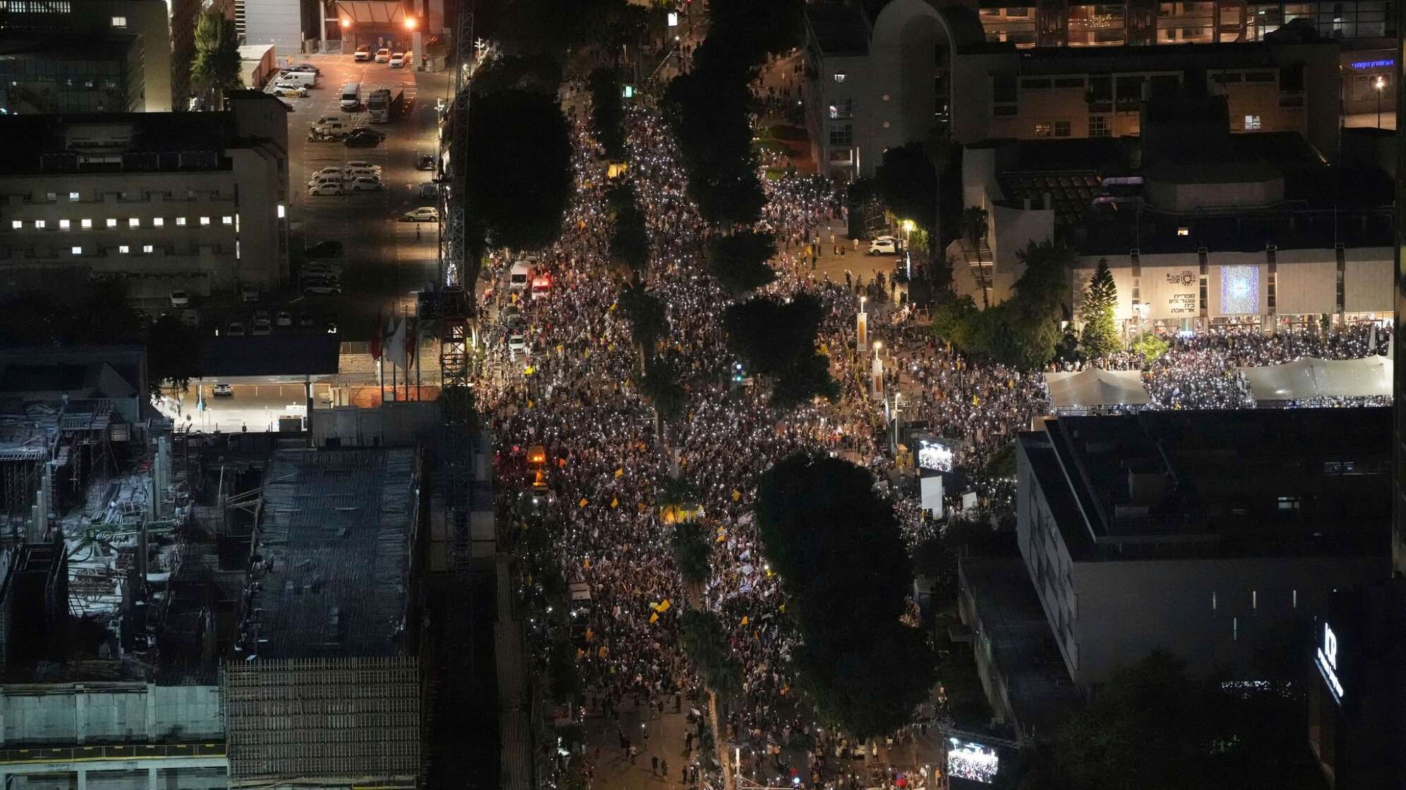 Nahostkonflikt - Proteste in Tel Aviv