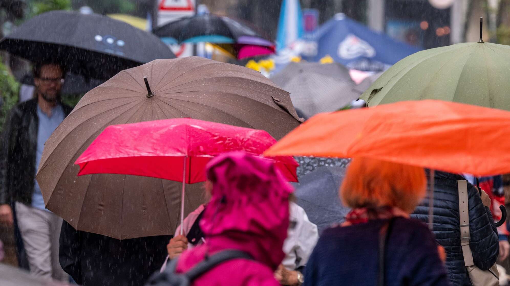 Regenwetter in Bayern