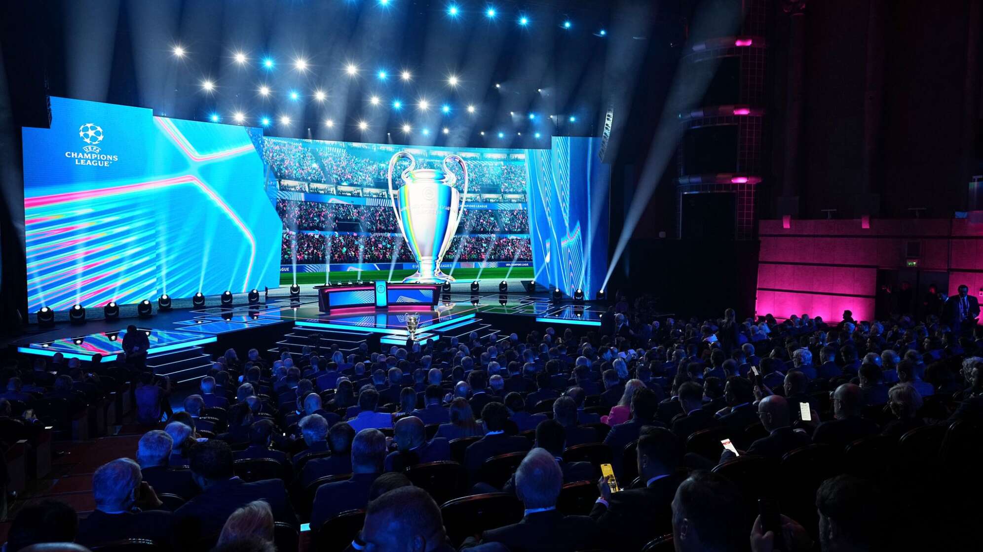 Champions League Auslosung in Monaco