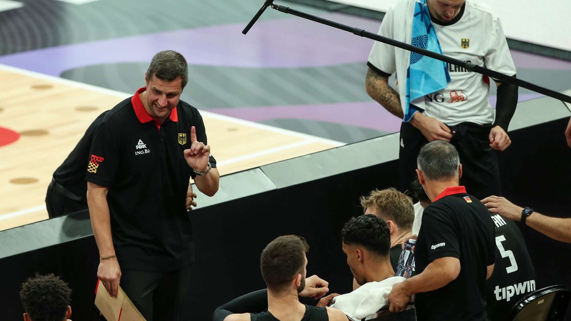 Die deutschen Basketballer