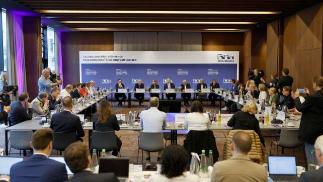 Union und SPD wollen Kurs für Wachstum vorantreiben