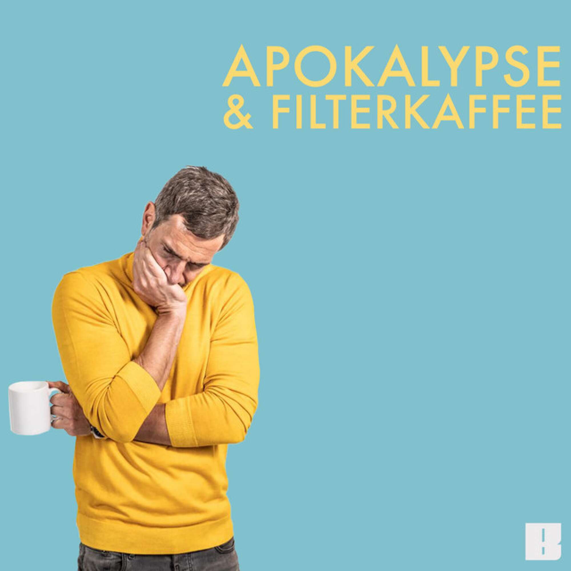 Podcast-Cover "Apokalypse & Filterkaffee"