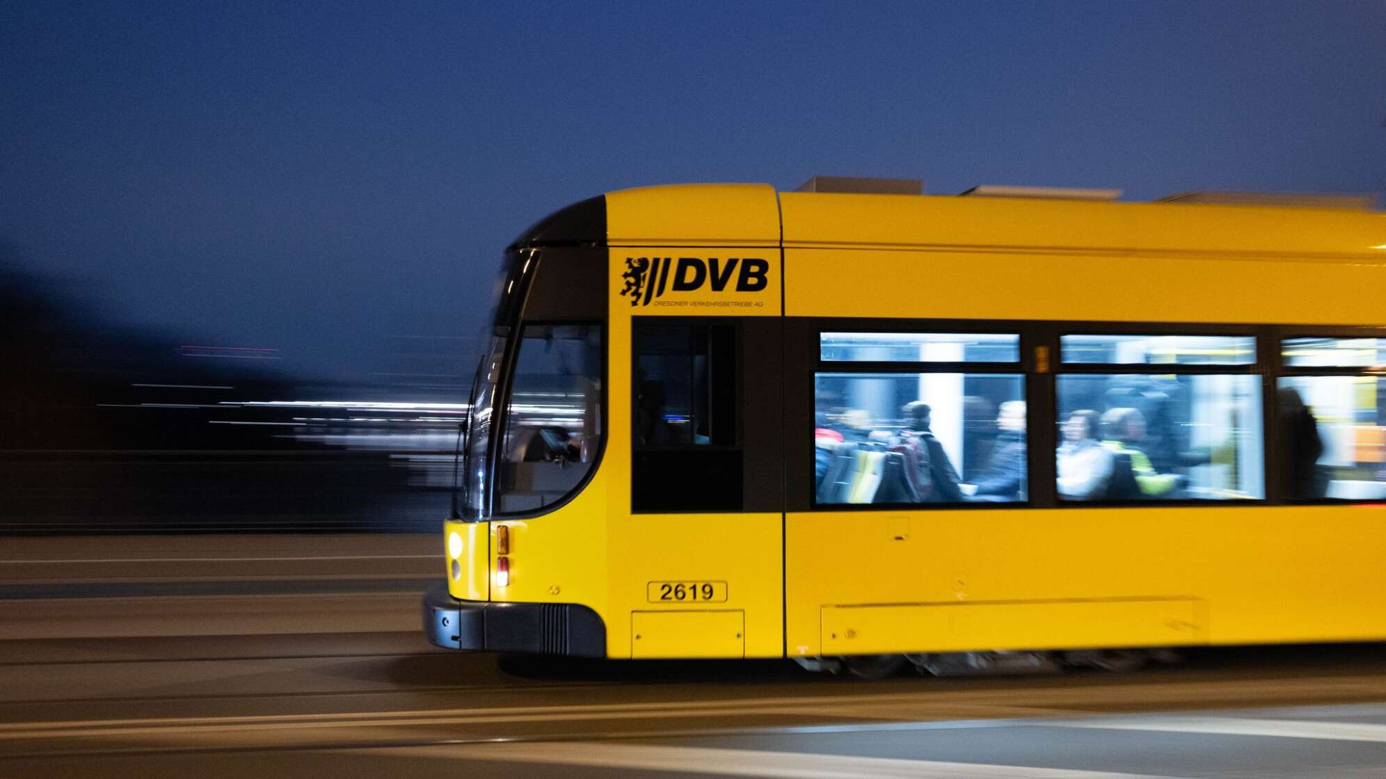 Straßenbahn in Dresden
