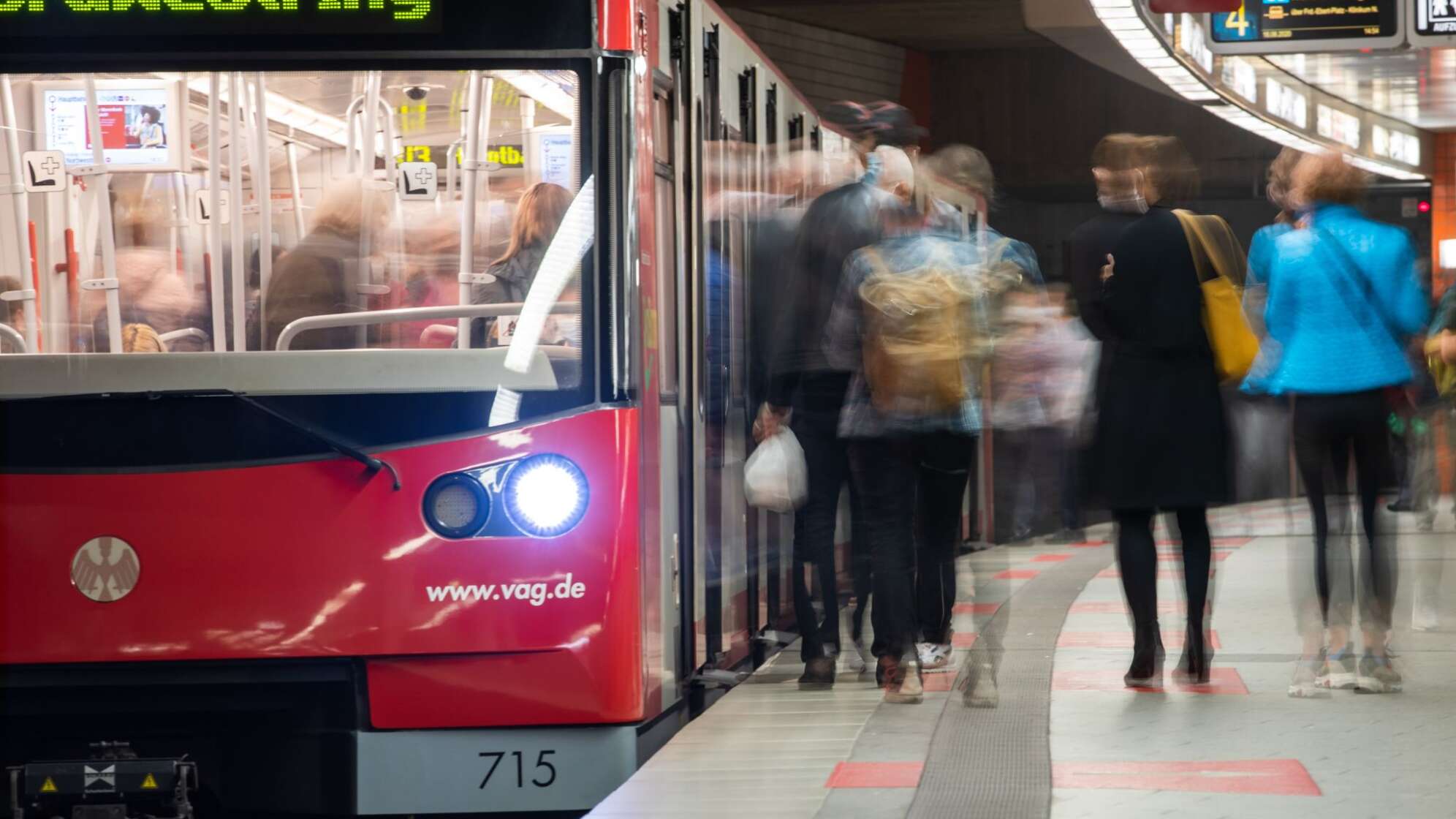 U-Bahn in Nürnberg
