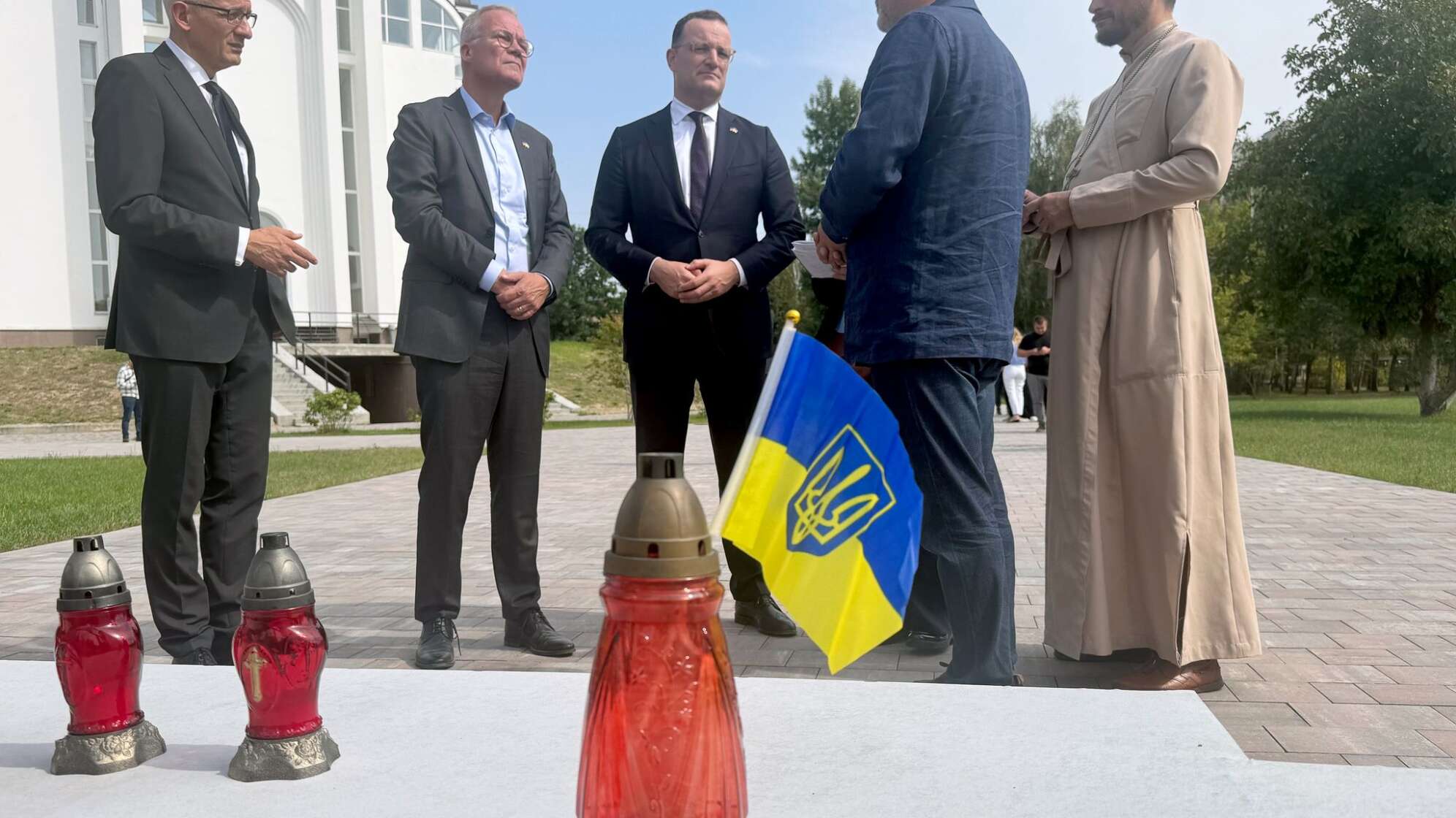 Spahn und Miersch gemeinsam in der Ukraine