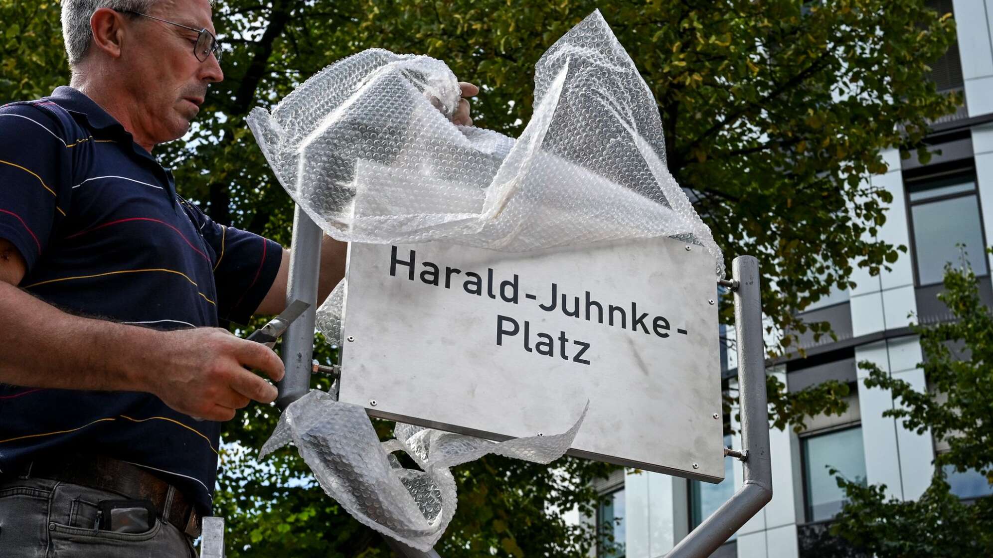 Neuer Harald-Juhnke-Platz in Berlin