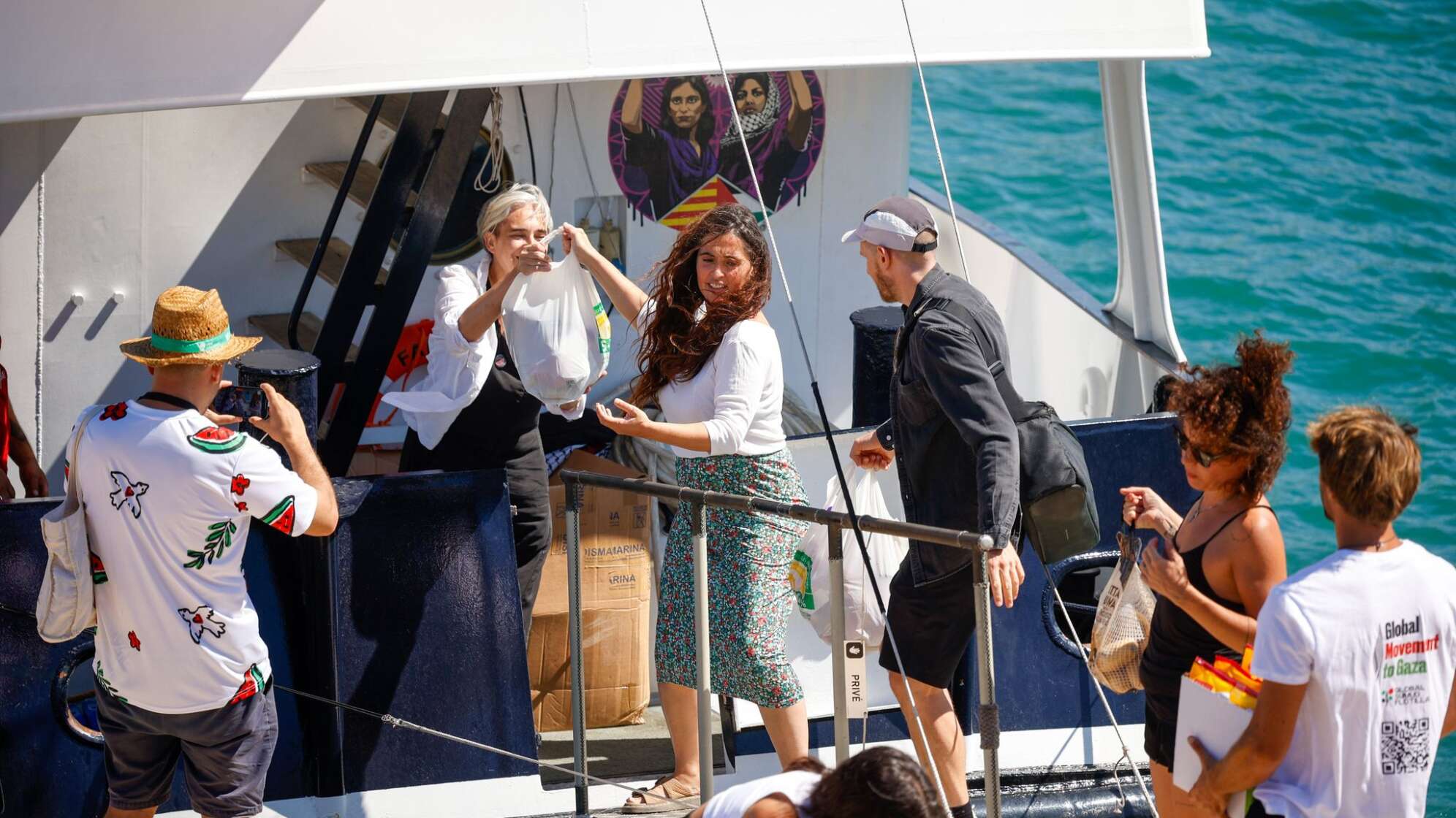 Neue Gaza-Hilfsflotte nach Barcelona zurückgekehrt