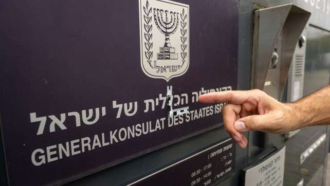 Israelisches Konsulat verschärfte Sicherheitsvorkehrungen