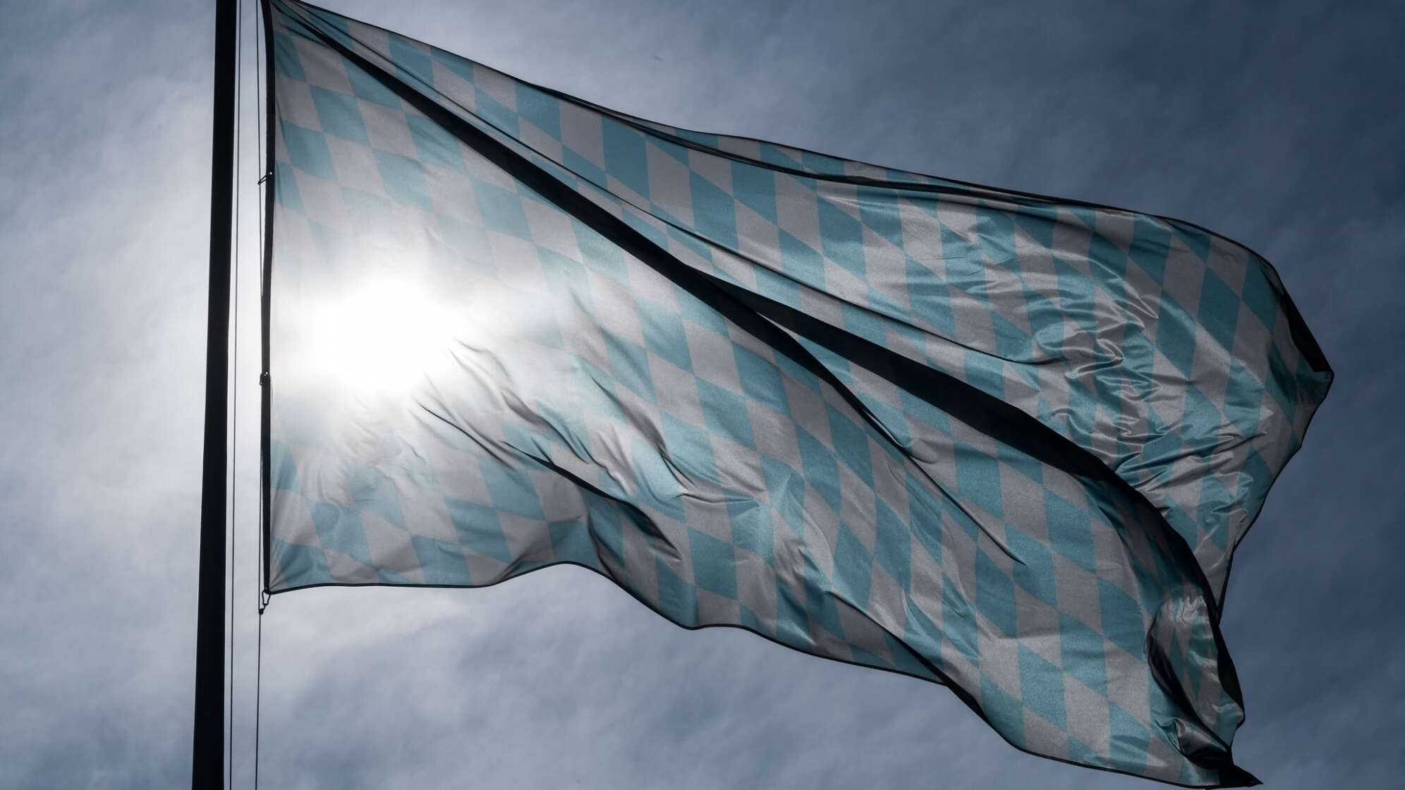 Bayerische Flagge