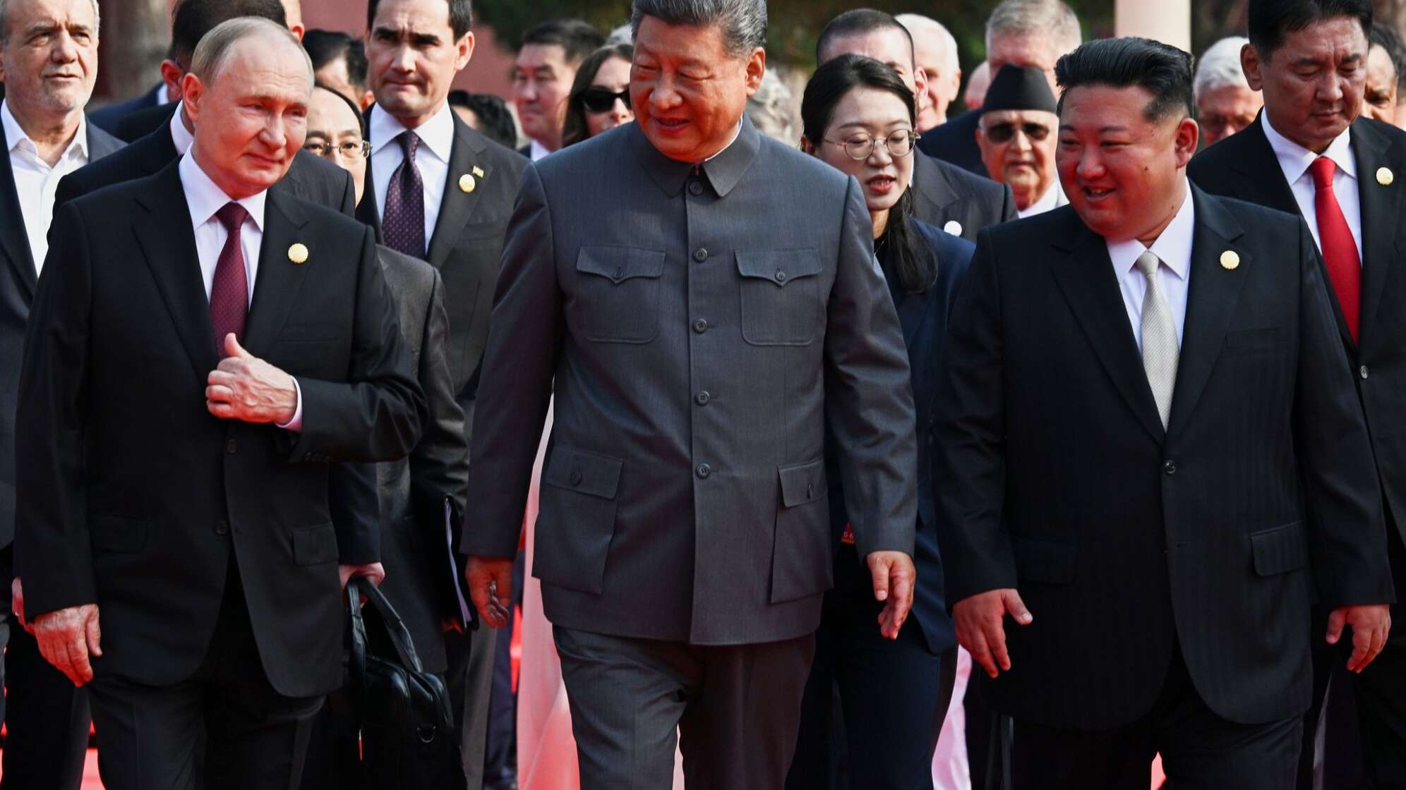 Militärparade in Peking