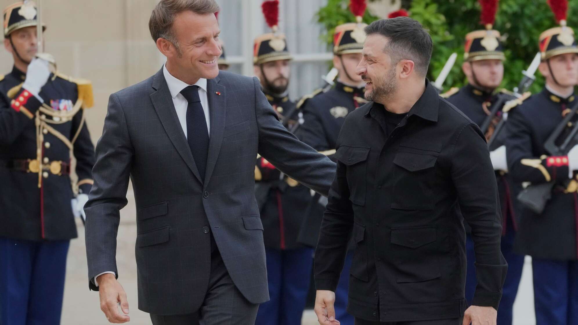 Ukrainischer Präsident Selenskyj in Paris