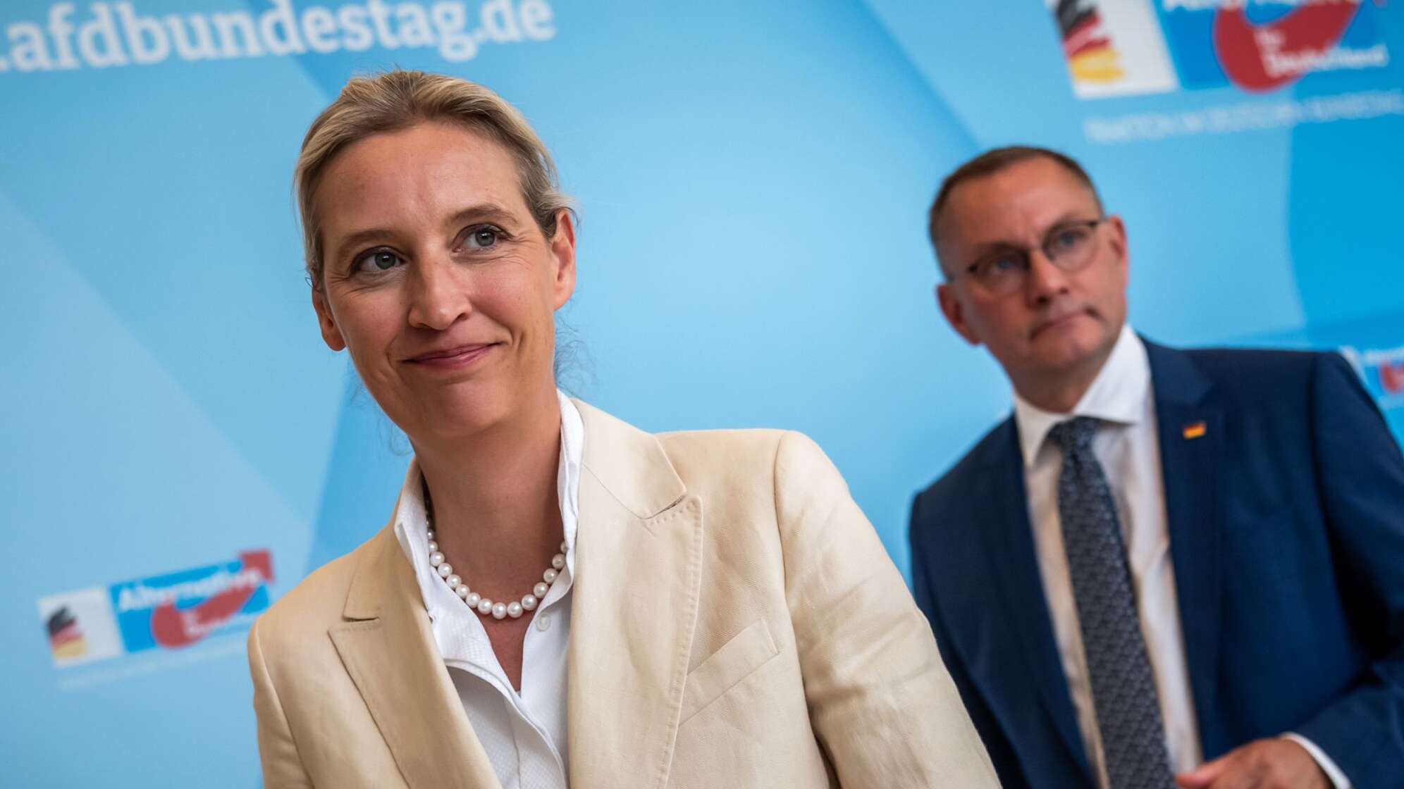 Alice Weidel und Tino Chrupalla