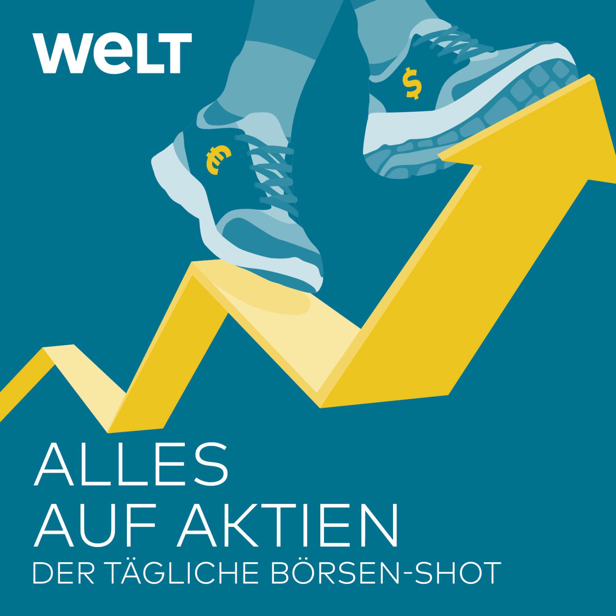 Podcast-Cover "Alles auf Aktien"