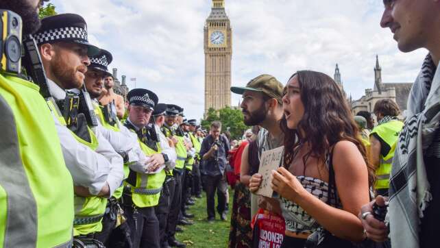 London: Tumulte und Festnahmen bei propalästinensischer Demo
