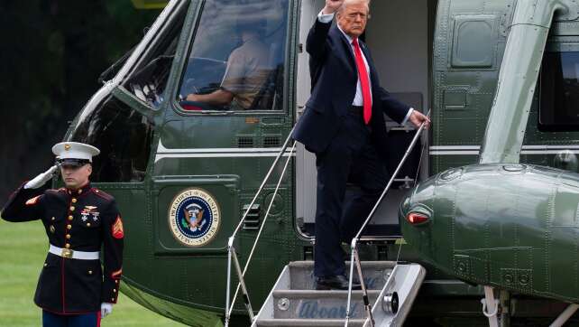 Trump als Gast: Verschärfte Kontrollen bei US Open