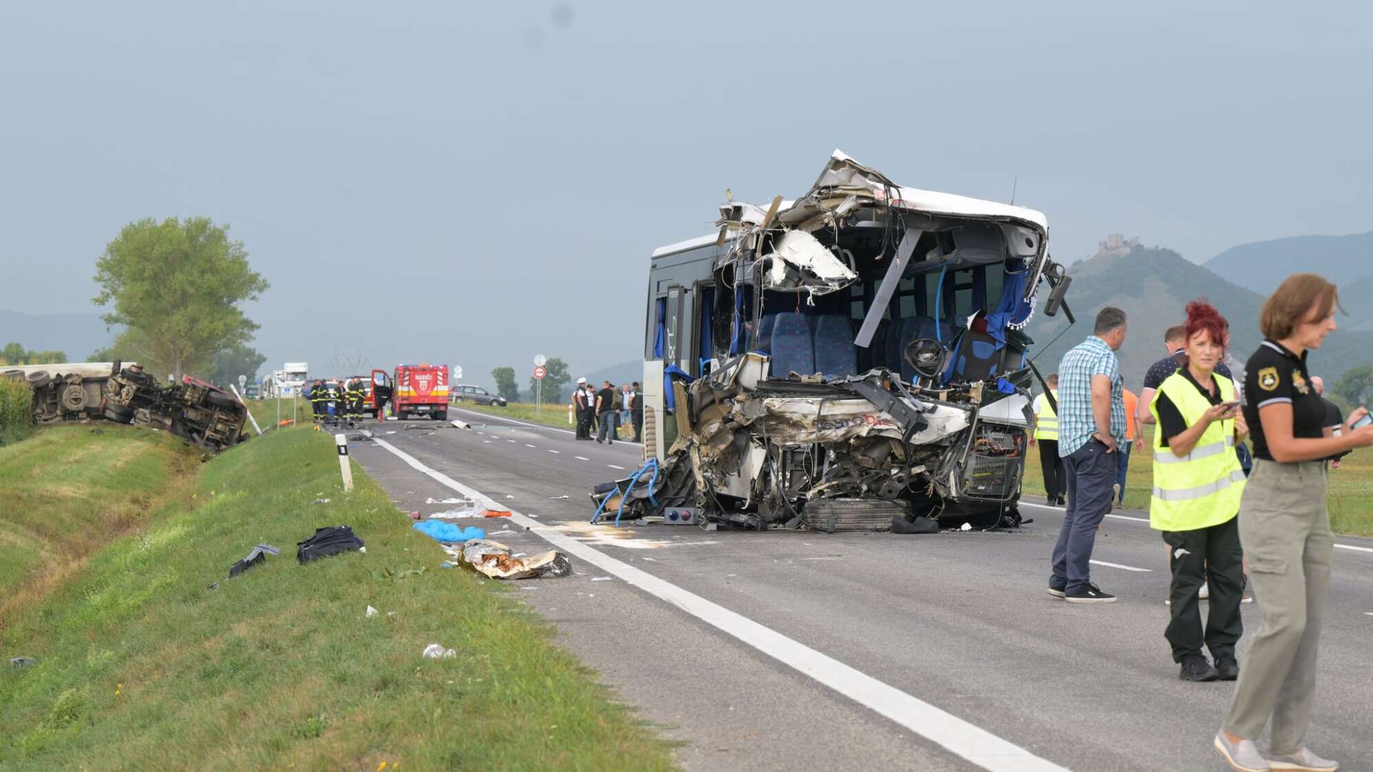 Busunfall in der Slowakei