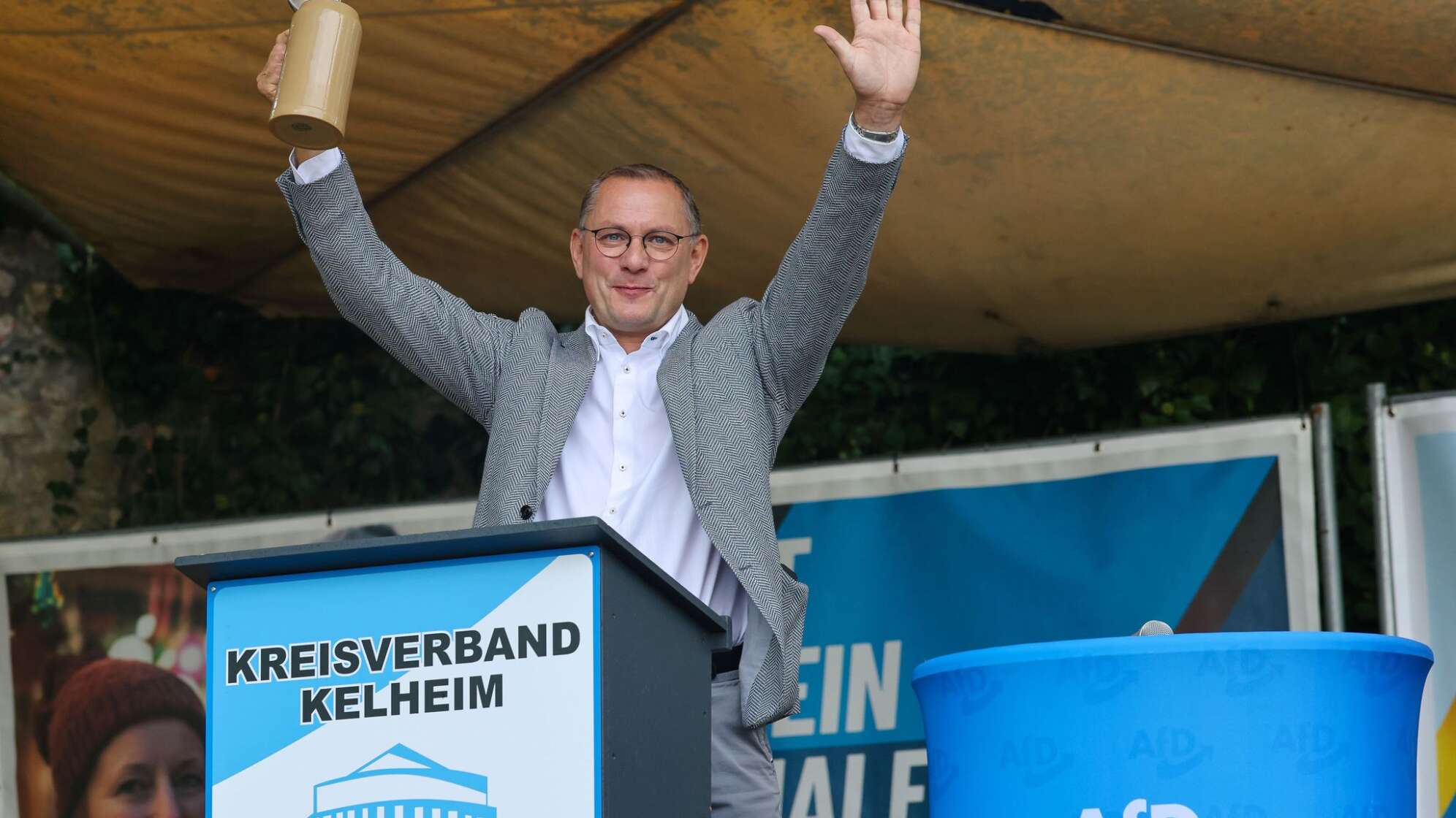 Politischer Frühschoppen auf dem Volksfest Gillamoos