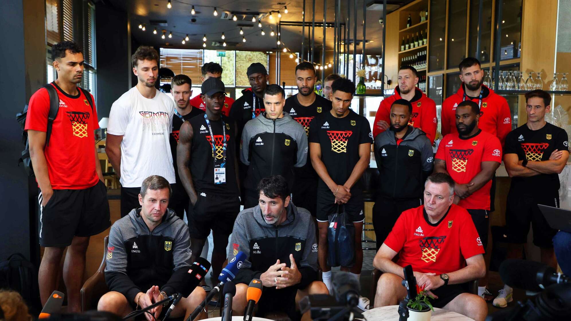 Basketball-EM - Deutschland Pressekonferenz