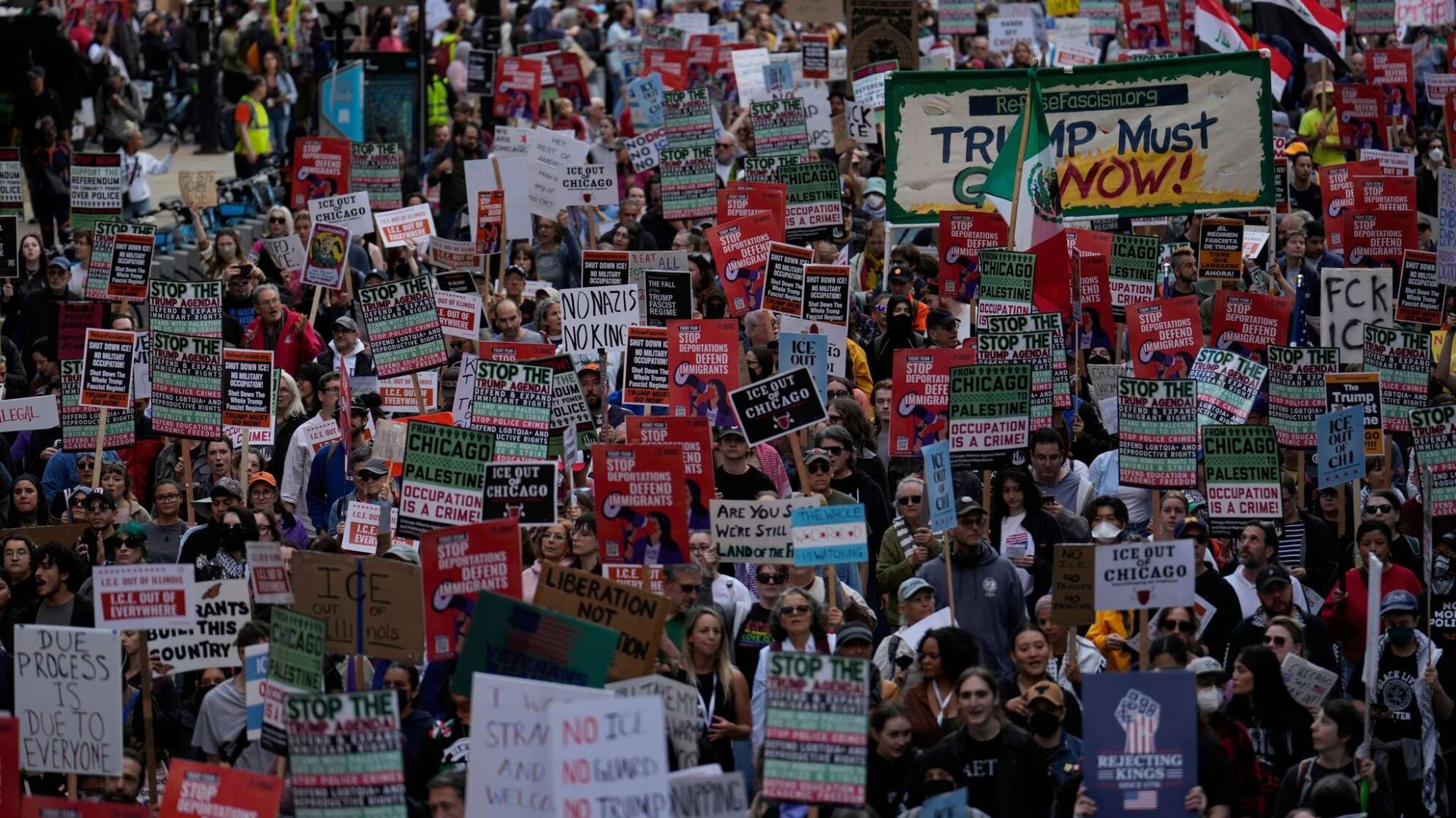 Proteste in Chicago