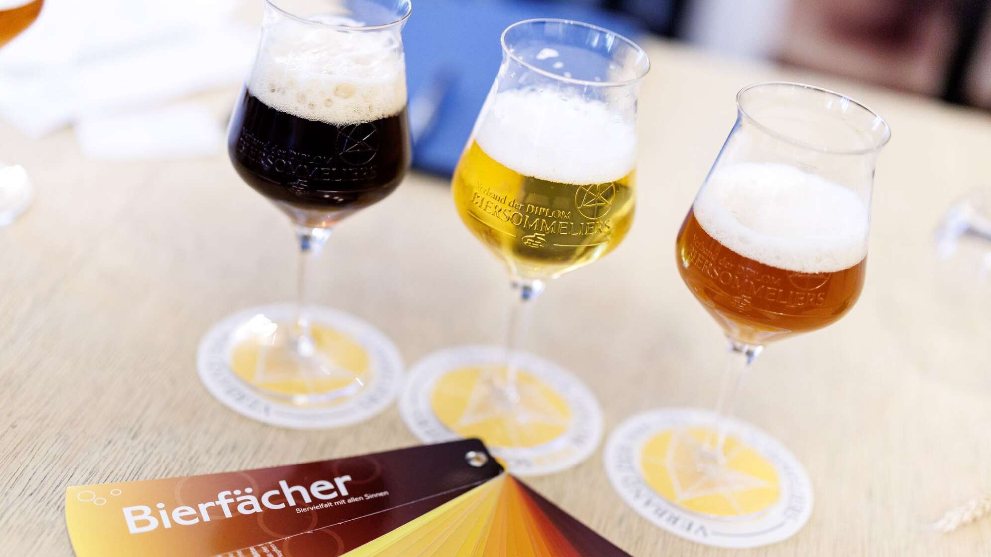 Pressekonferenz vor der Weltmeisterschaft der Bier-Sommeliers