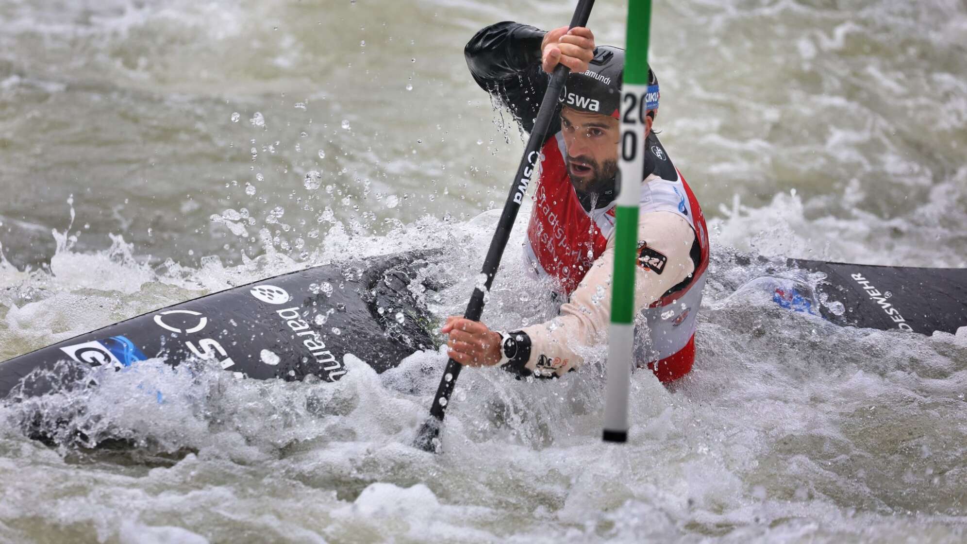 Kanu Slalom Weltcup in Augsburg