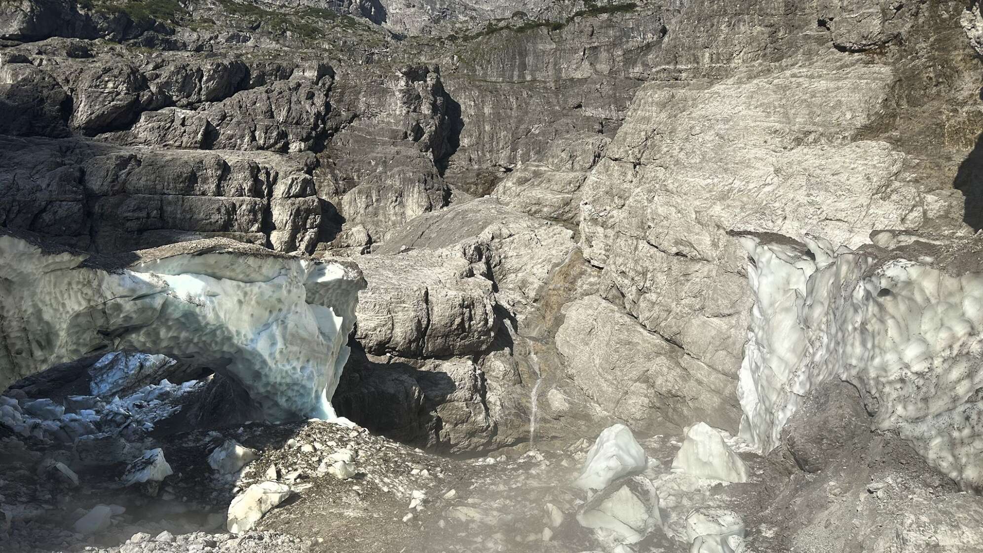Eiskapelle am Watzmann eingestürzt