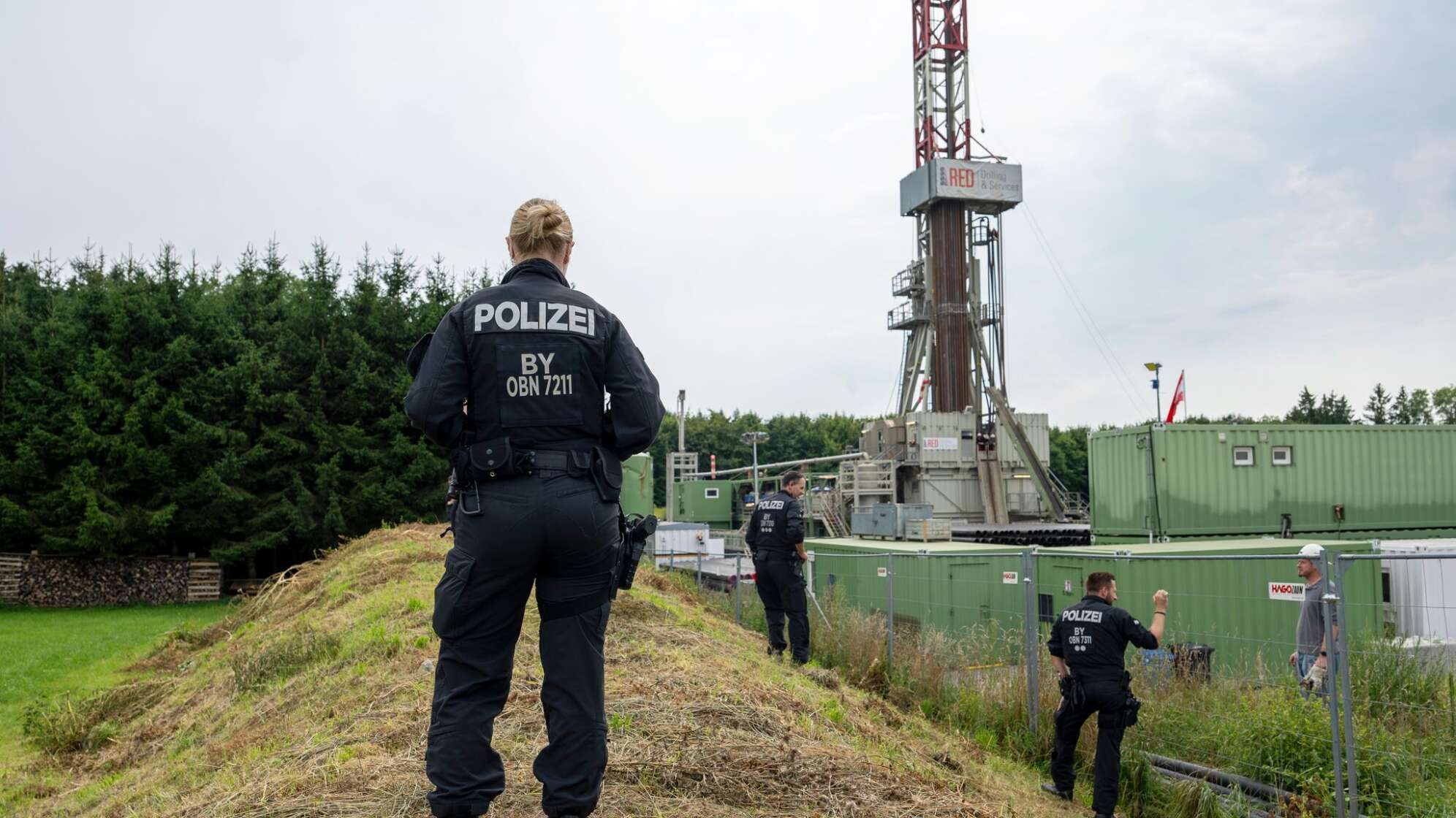 Umstrittene Gasbohrung in Bayern kommt voran.