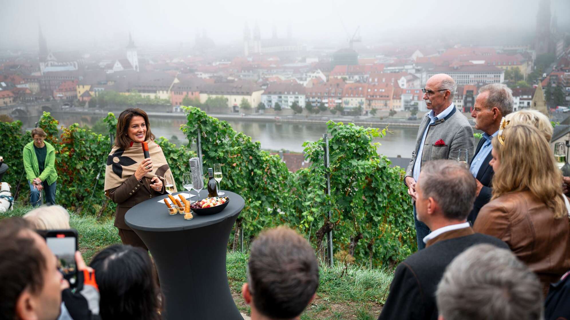 Eröffnung fränkischer Weinlese
