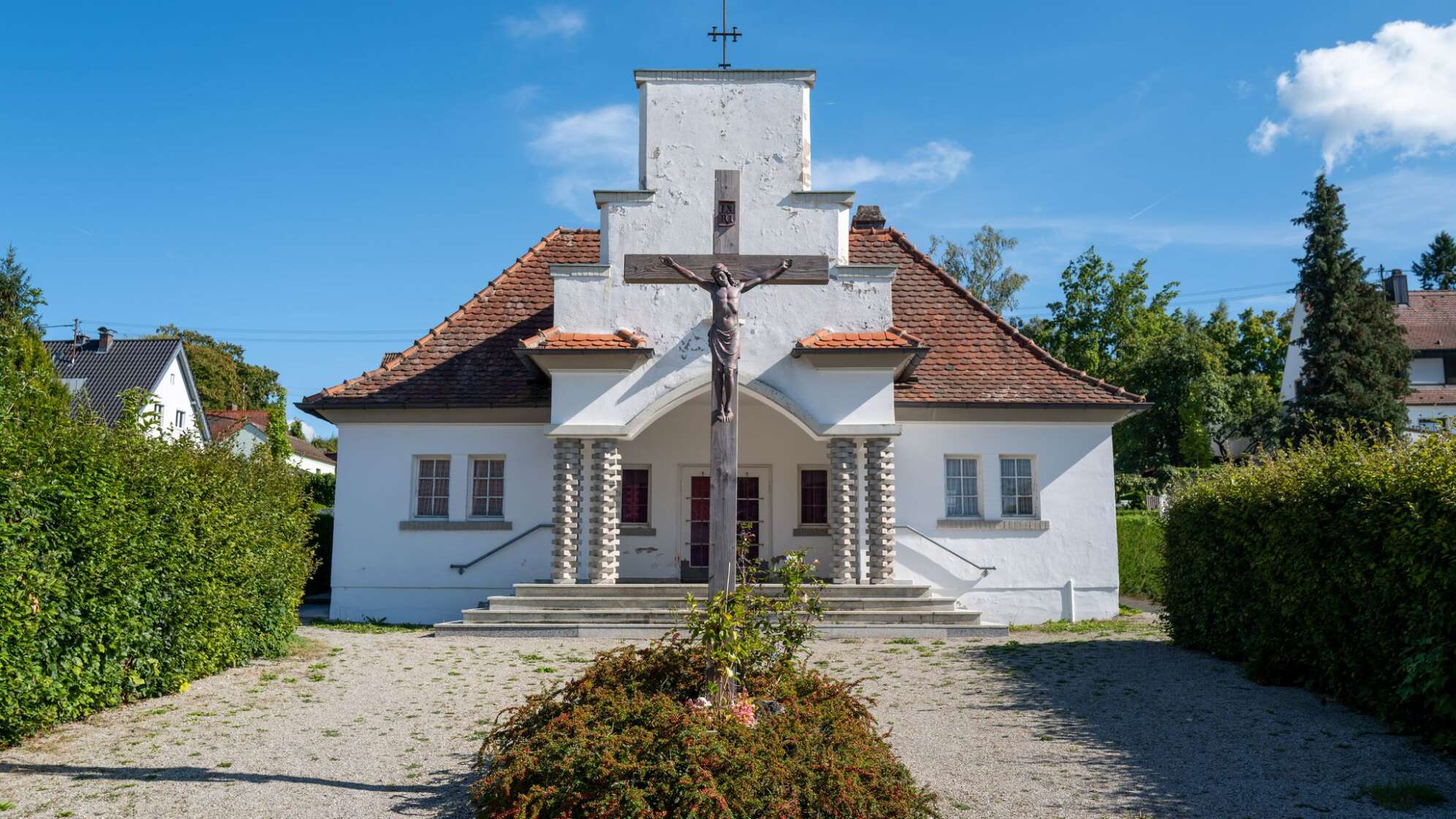 Denkmalgeschützte Aussegnungshalle