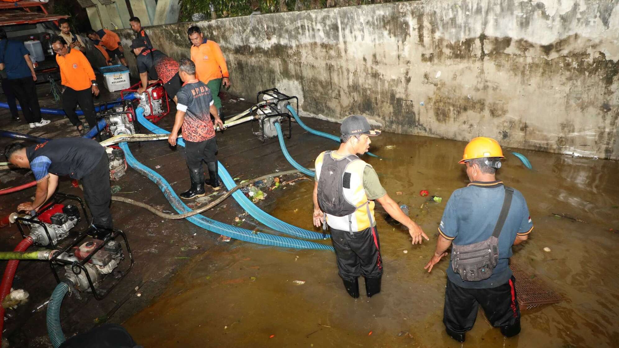 Überschwemmungen auf Bali