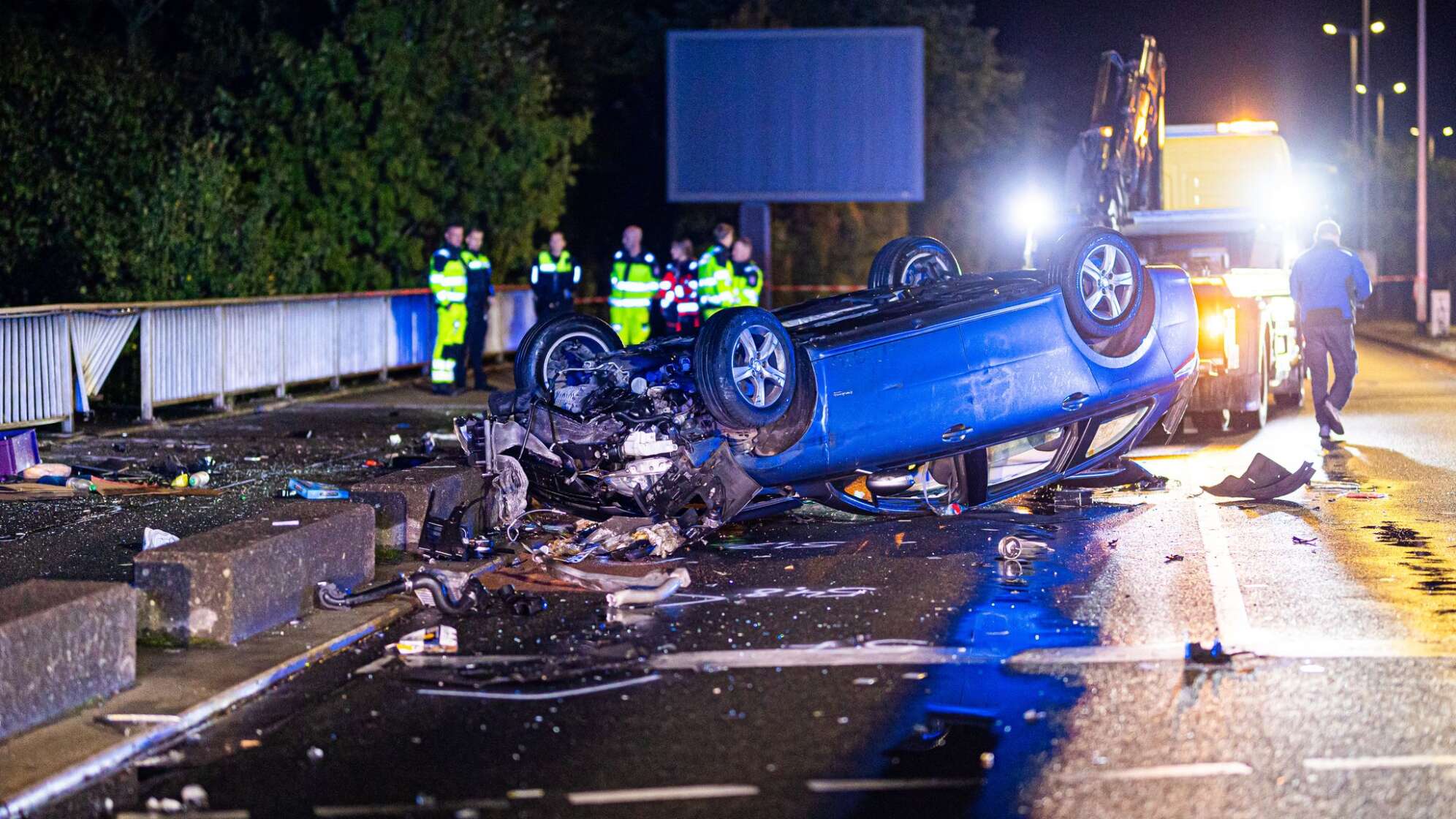 Schwerer Verkehrsunfall in Hannover