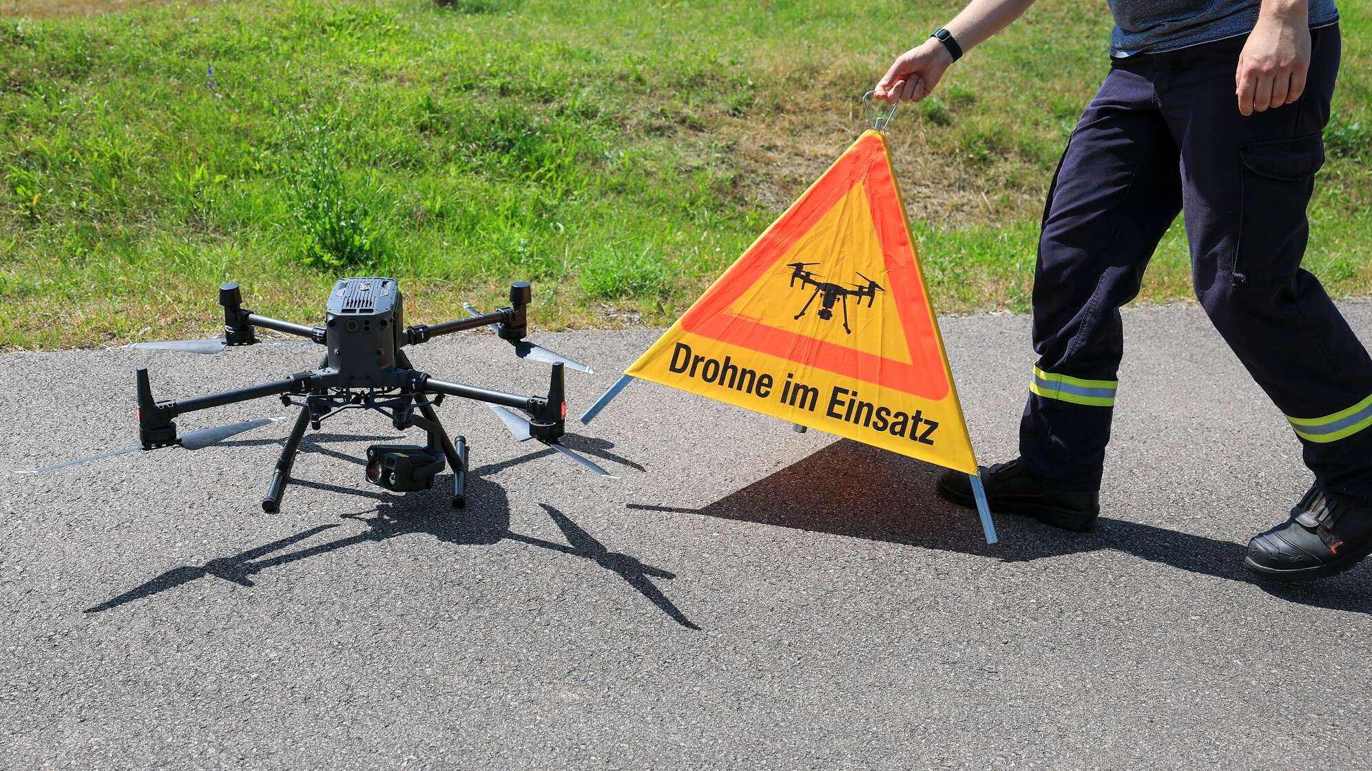 Drohne der Feuerwehr