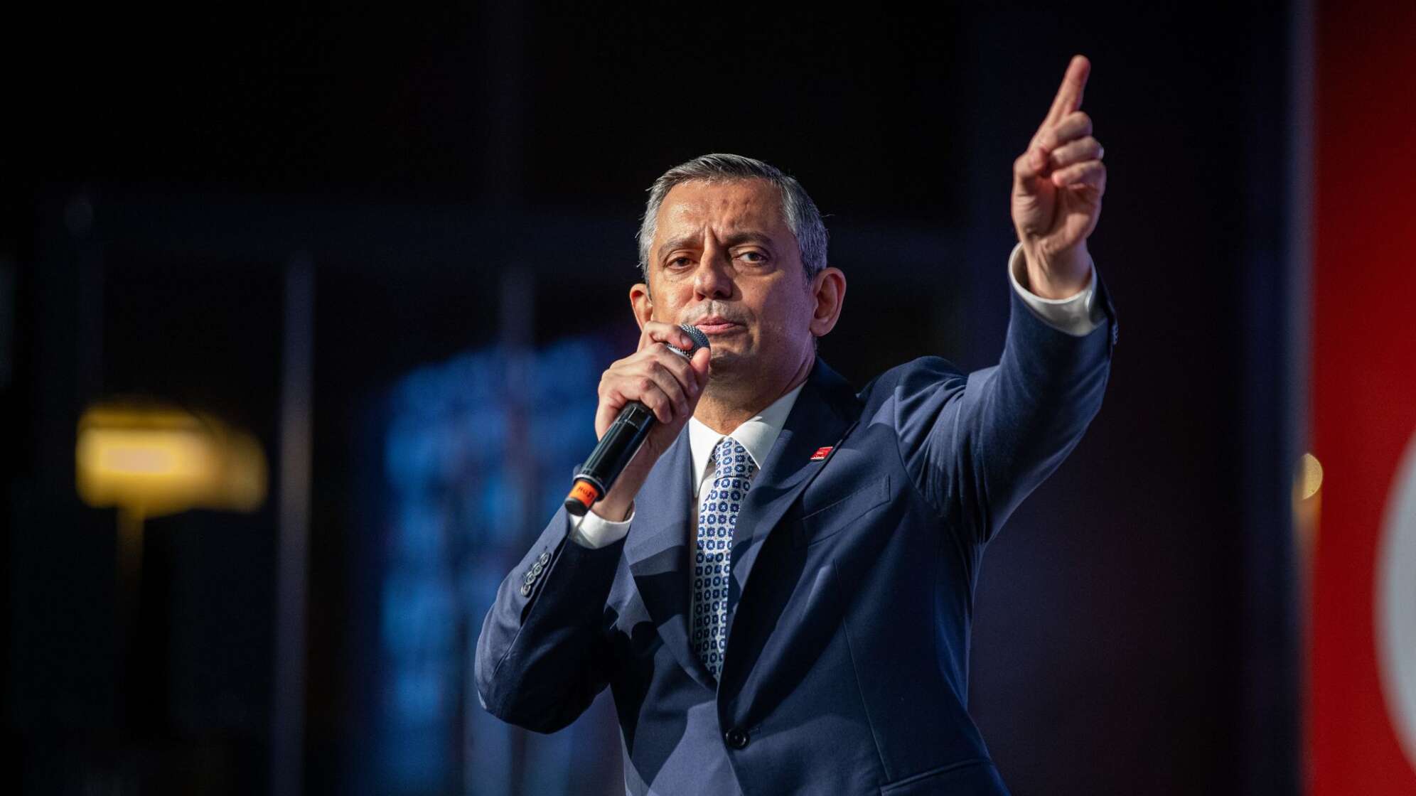 CHP Parteichef Özgür Özel (Archivbild)