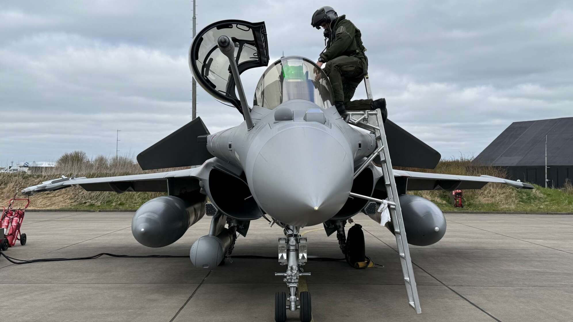 Kampfjet vom Typ Rafale