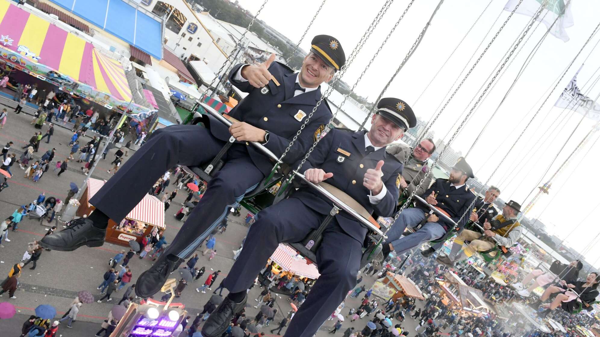 Polizei auf dem Oktoberfest
