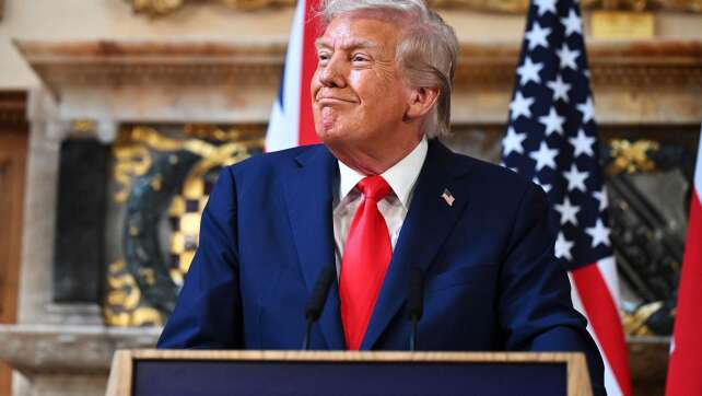 Worte ohne Taten? Trump ließ sich in Großbritannien feiern