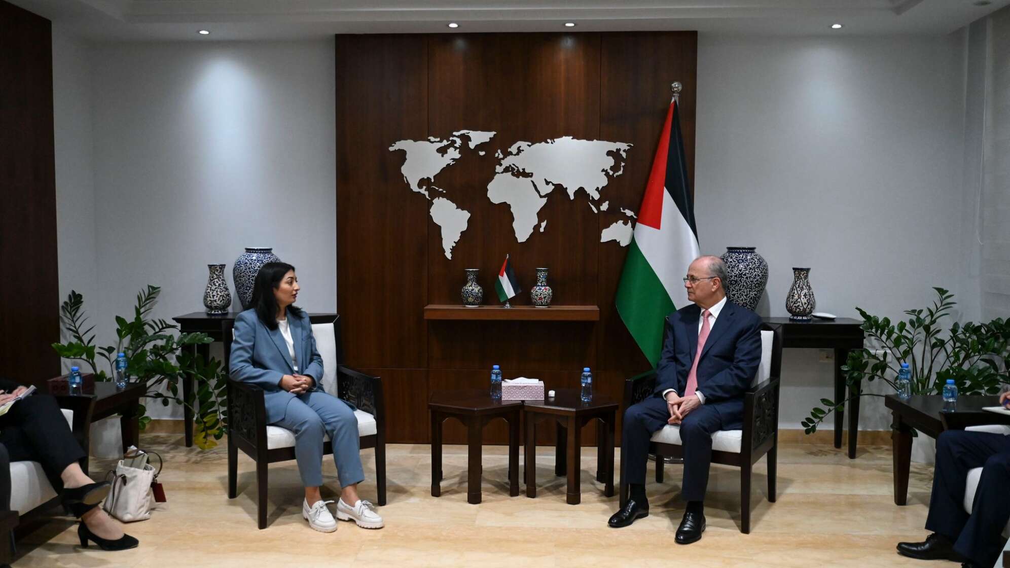 Bundesministerin besucht palästinensische Gebiete