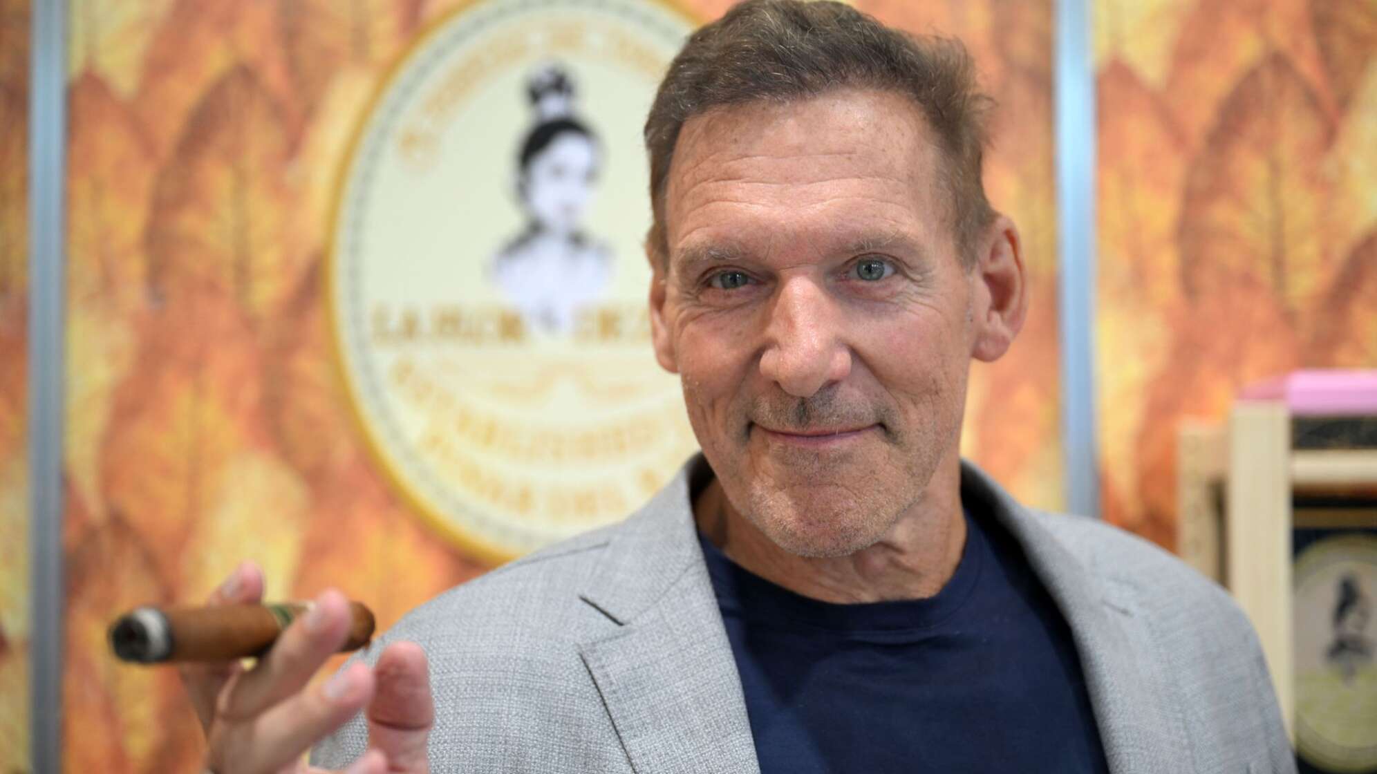 Schauspieler Ralf Moeller bei der Intertabac