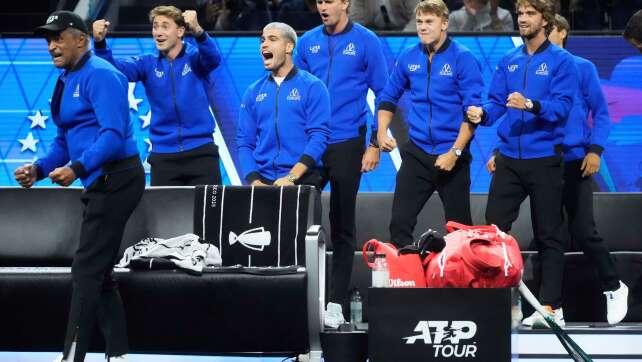 Zverevs Europa-Team führt beim Laver Cup nach Tag eins