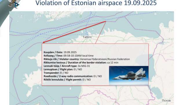 Russische Jets: Spannungen im Luftraum über dem Baltikum