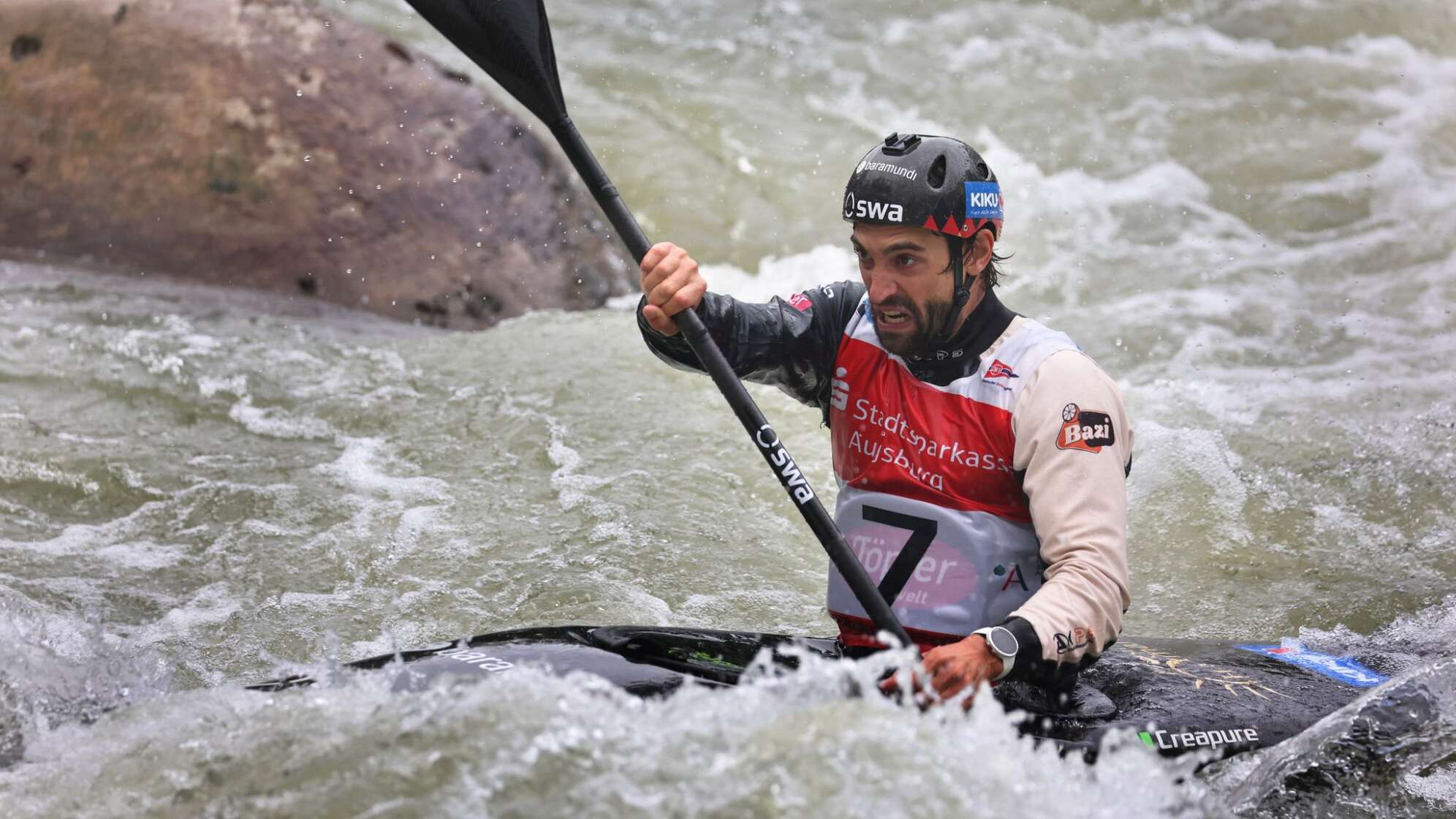 Kanu Slalom Weltcup in Augsburg